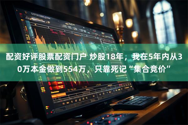 配资好评股票配资门户 炒股18年，我在5年内从30万本金做到554万，只靠死记“集合竞价”